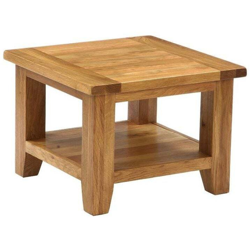 Vancouver Petite Oak Square Coffee Table by Choice Furniture Superstore ...