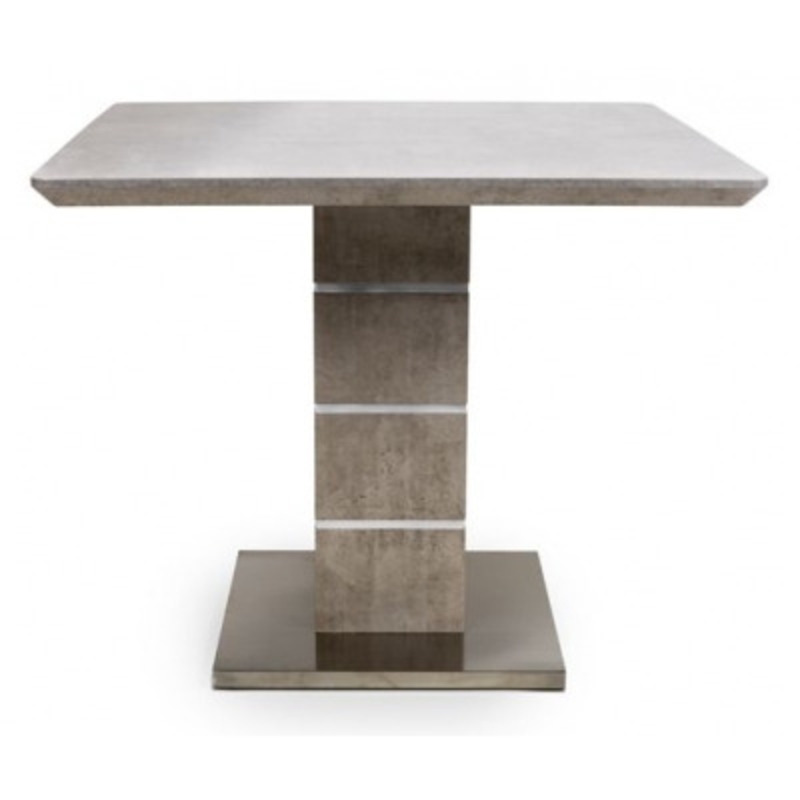 Delta Concrete Square Dining Table by Choice Furniture Superstore