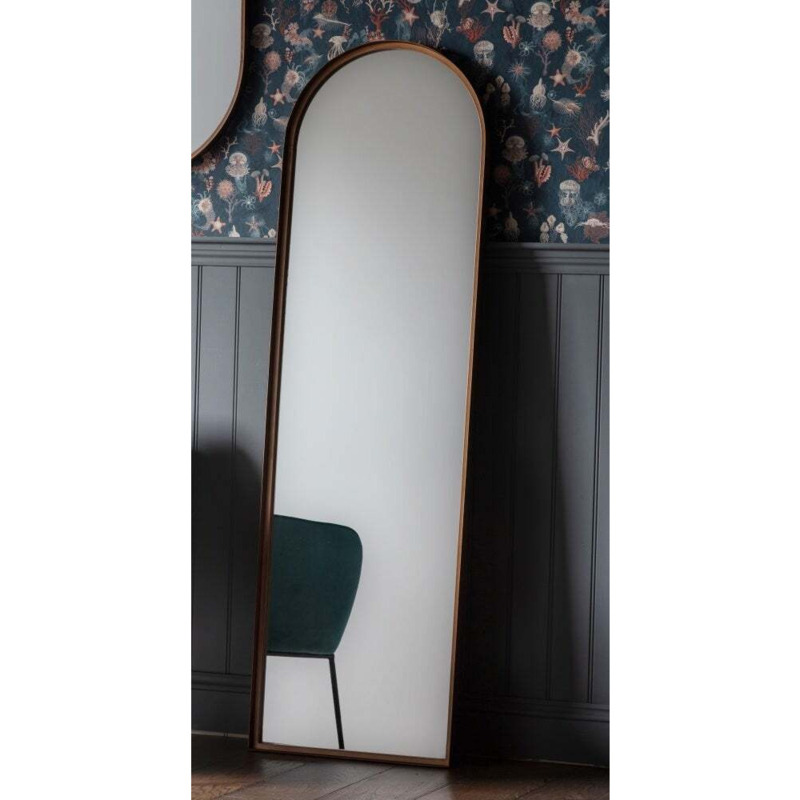 Adriana Bronze Arch Leaner Mirror by Choice Furniture Superstore