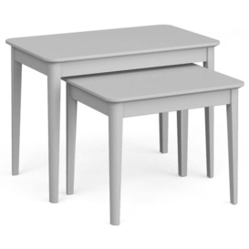 Global Home Stowe Grey Painted Nest of Table