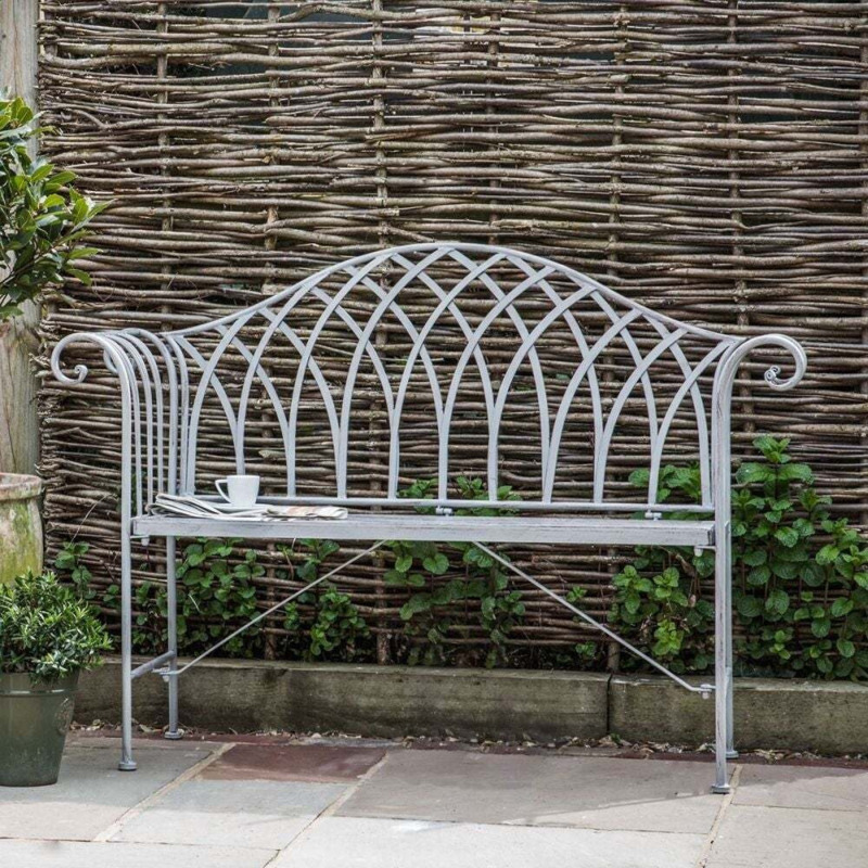 Duchess Grey Outdoor Garden Bench by Choice Furniture Superstore