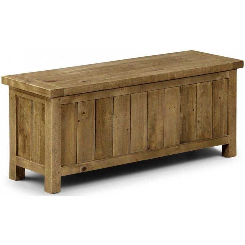 Aspen Reclaimed Pine Storage Bench by Choice Furniture Superstore