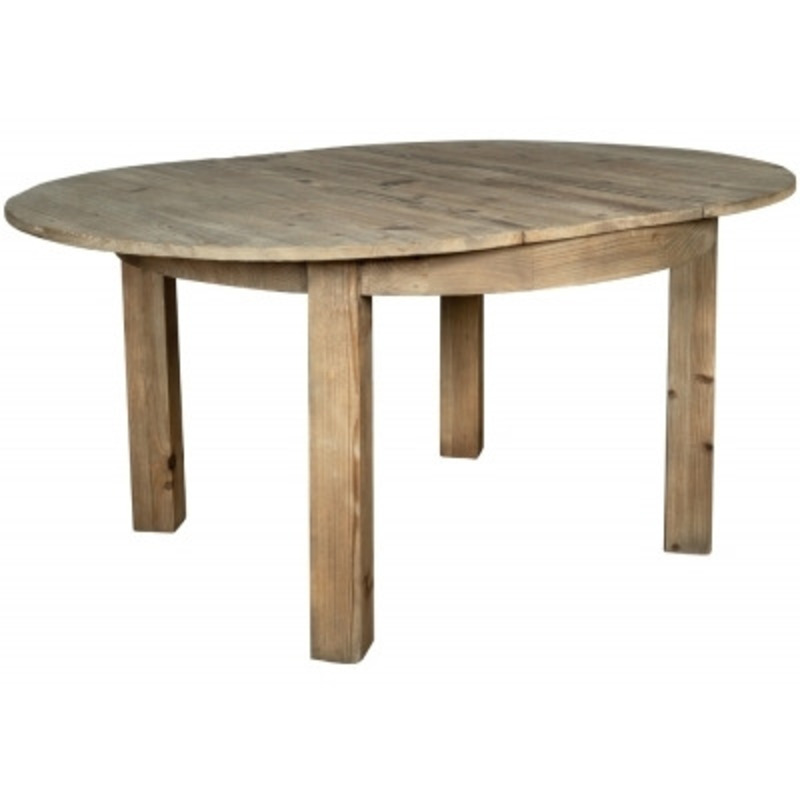 Langley Reclaimed Pine 46 Seater Extending Oval Dining Table by Choice