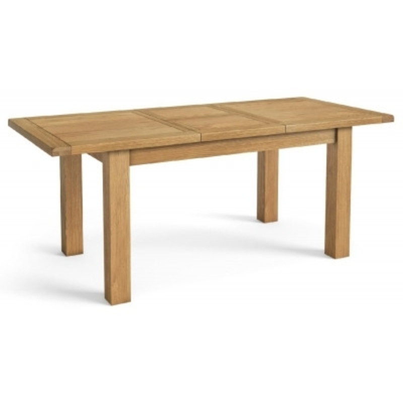 Oak Beldon Belden Oak Compact 120cm-165cm Butterfly Extending Dining Table by ...