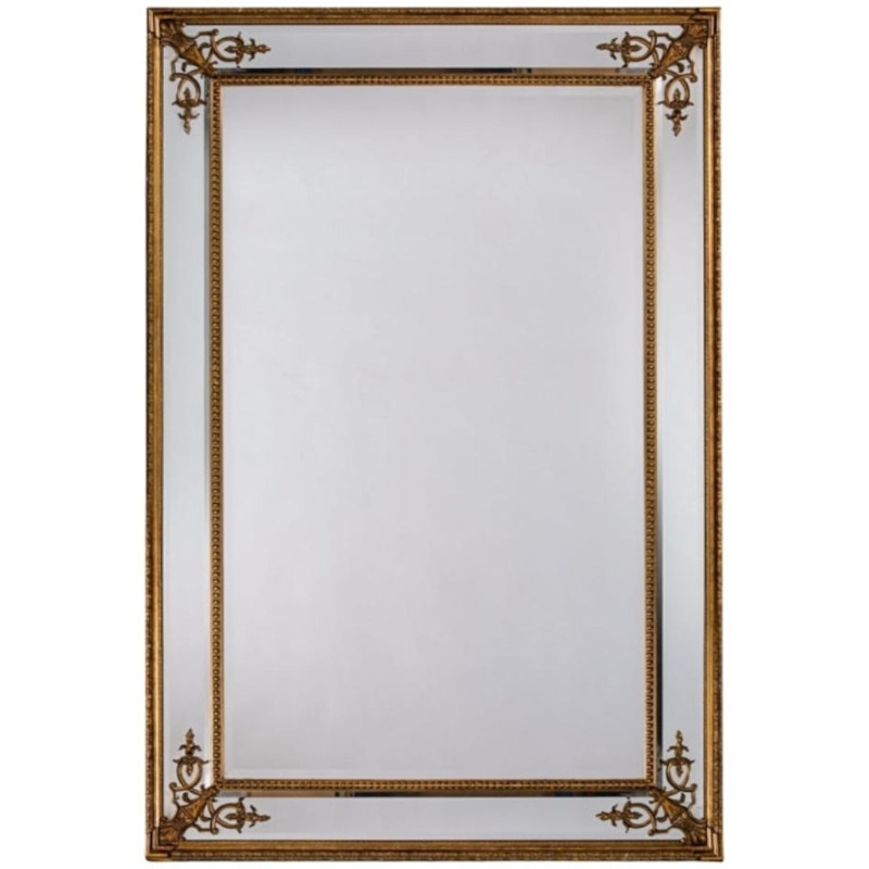 Large Gold French Mirror 134cm x 192cm by Choice Furniture Superstore