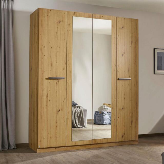 Modi Wardrobe - 226cm - 4 Door - Artisan Oak by Choice Furniture ...