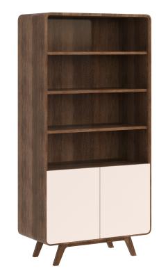 Ashton Smoked Oak Tall Display Unit by Choice Furniture Superstore ...