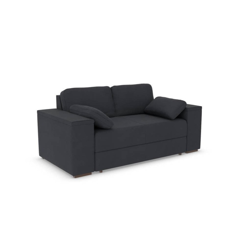 Victoria ThreeSeater Sofa Bed Midnight Grey by Cocoon