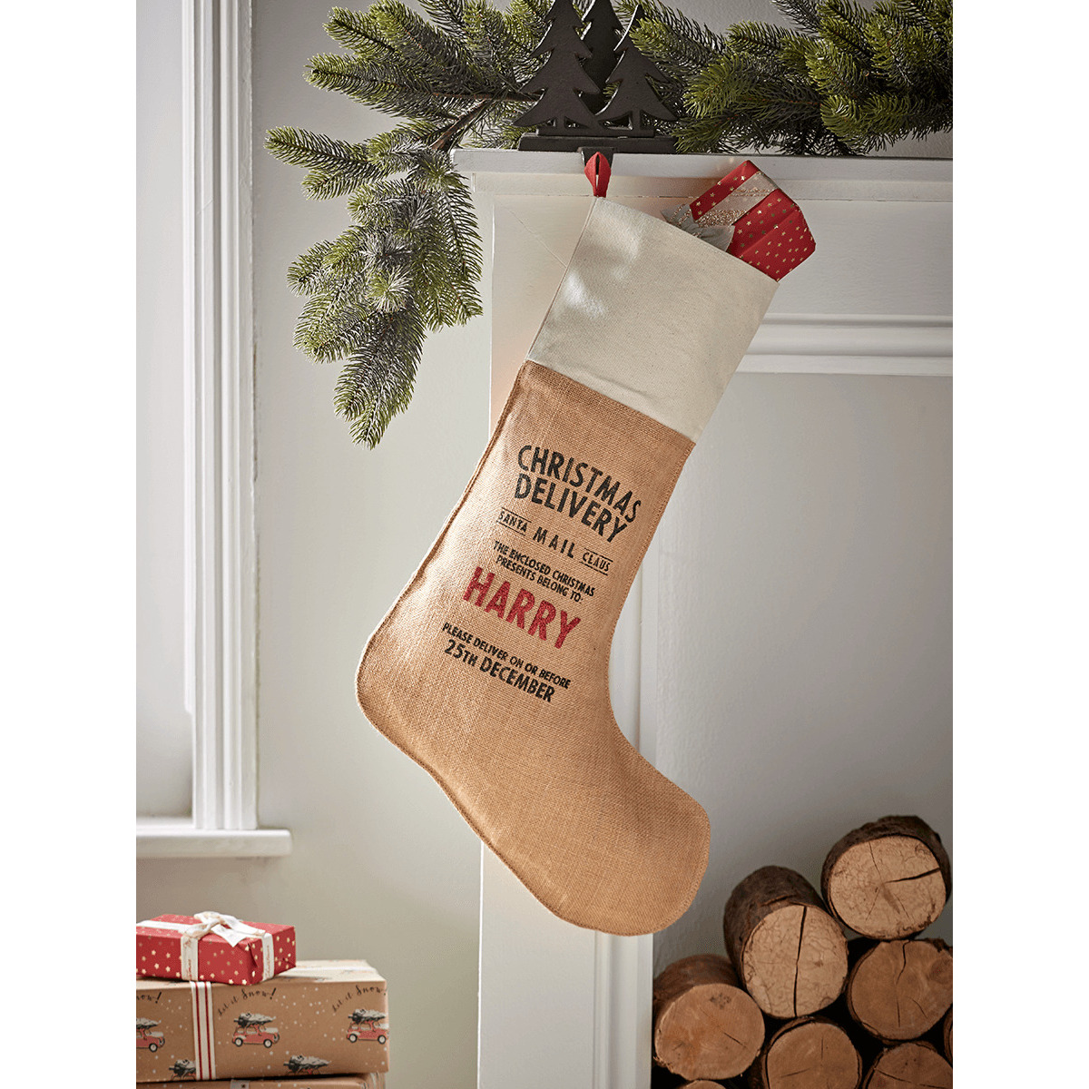 DIY Personalised Christmas Stocking - image 1