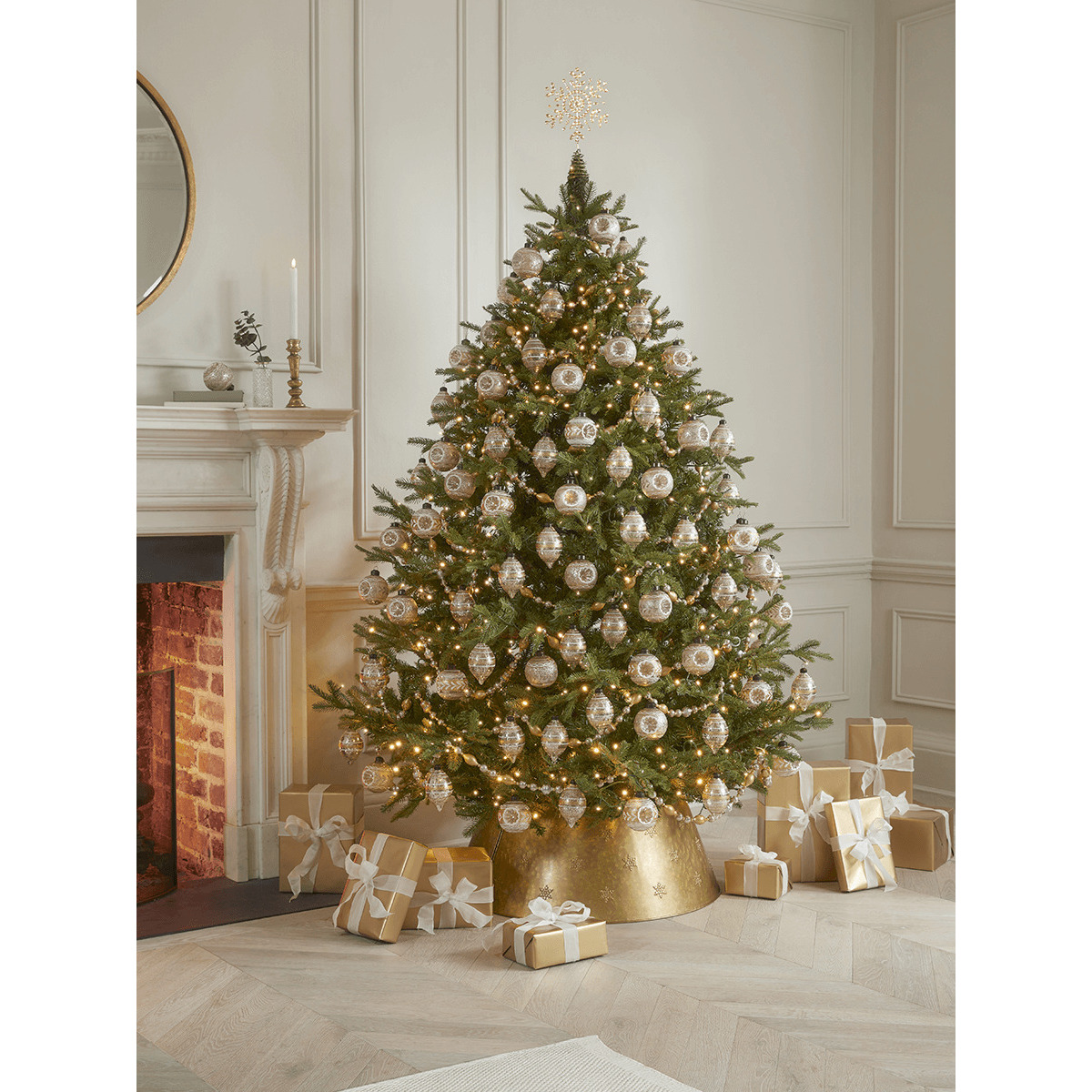 Aspen Mountain Spruce Christmas Tree - Pre-Lit - 7ft - image 1