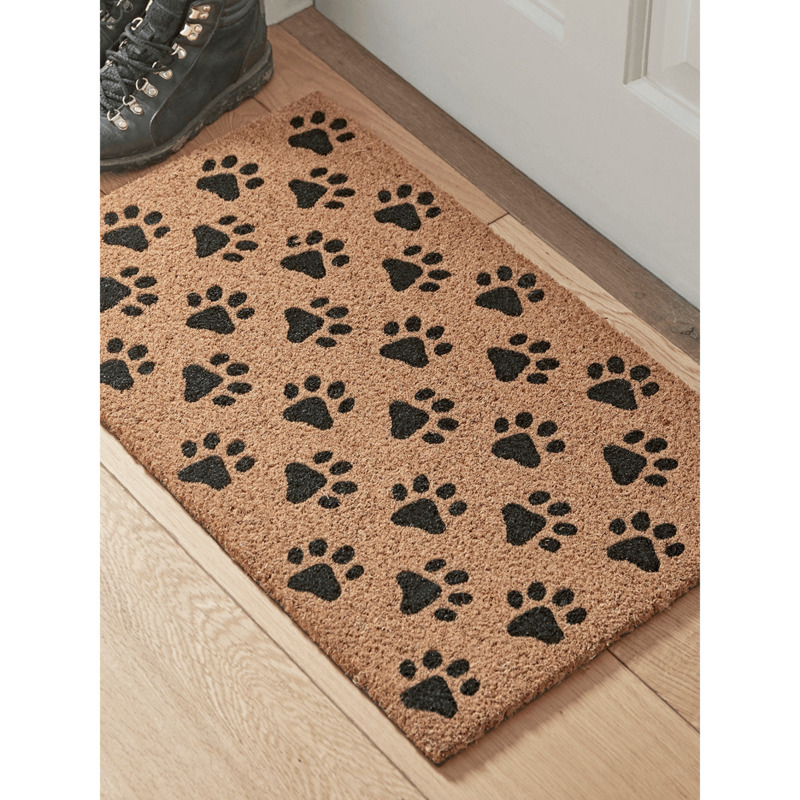 Paw Print Doormat by Cox & Cox