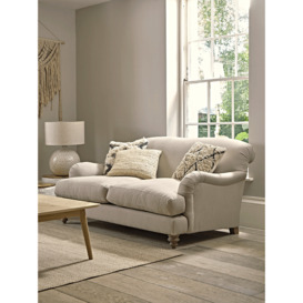 Cosy Two Seater Sofa - Soft Grey Velvet