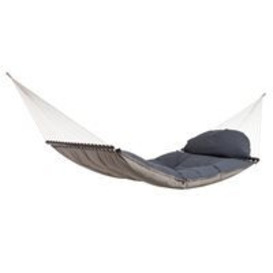 Reversible Fat Hammock Taupe with Detachable Cushion