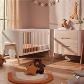 Troll Torsten 2 Piece Cot Nursery Furniture Set - Grey