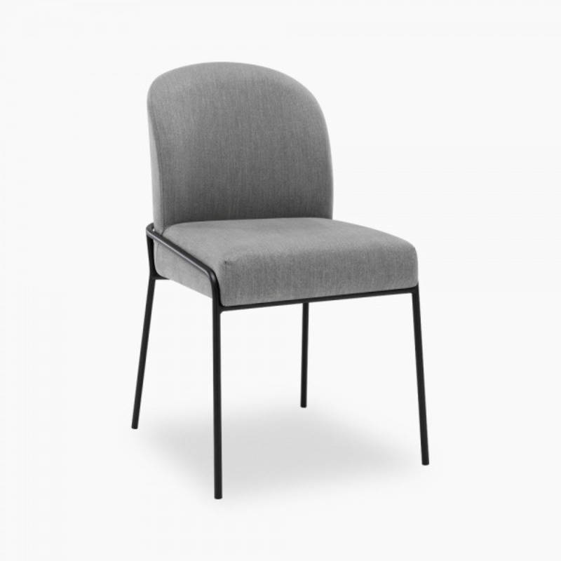 Viola Dining Chair, Light Grey by Cult Furniture