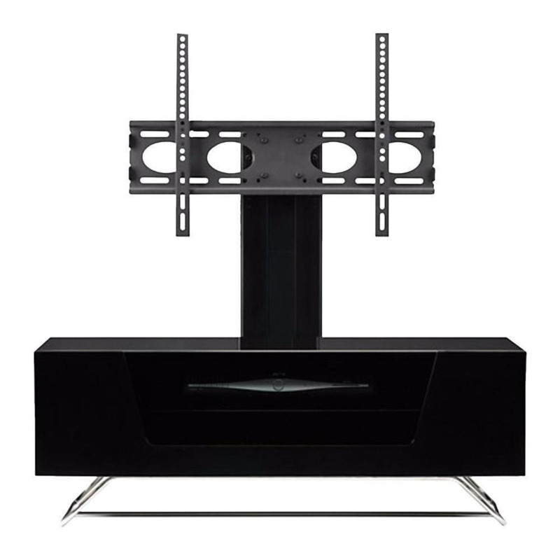 ALPHASON Chromium 2 Cantilever CRO21000BKTBK 1000 mm TV Stand with