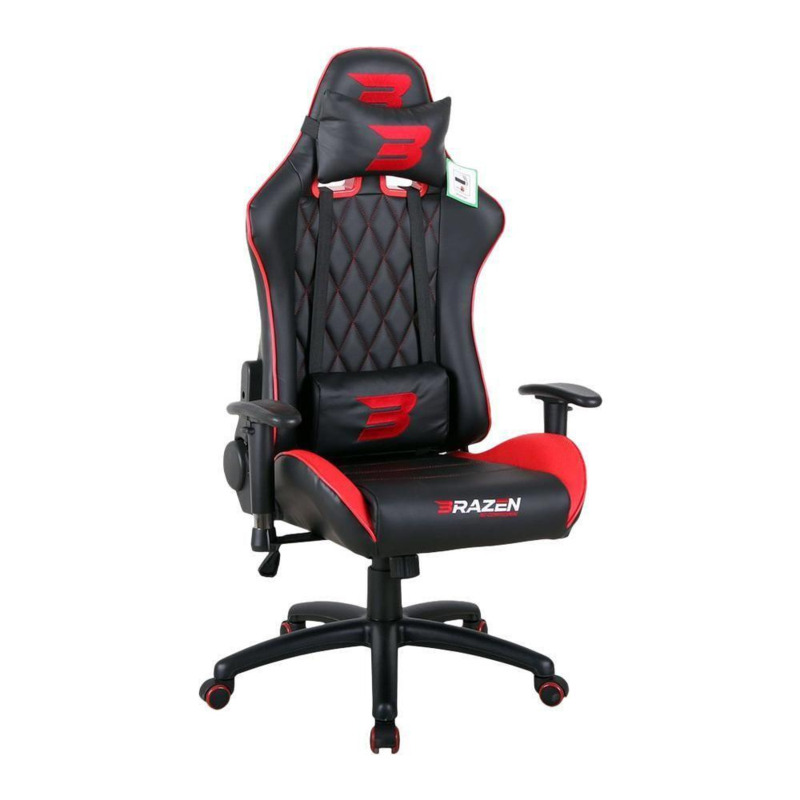 BRAZEN Phantom Elite Gaming Chair Red by Currys