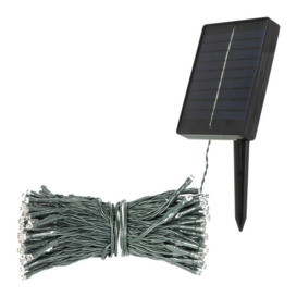 GARDENKRAFT 25749 Outdoor Solar LED String Lights - Multicolour, 2-Pack