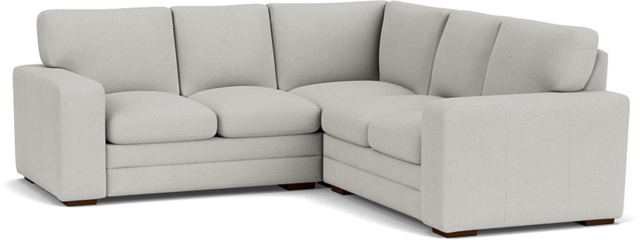 Light Grey Fabric 2X2 Seater Corner Sofa - Modern Style Custom Sofa ...