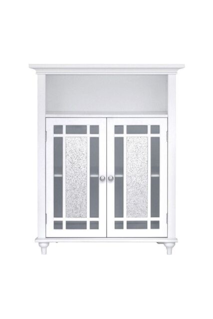 Bathroom Windsor Double Door Floor Cabinet White by Debenhams ...