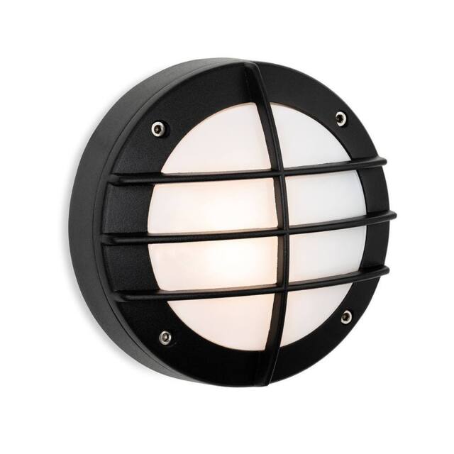 Net Diffuser Light Netlighting Nova Wall Light Black with White Polycarbonate Diffuser ...