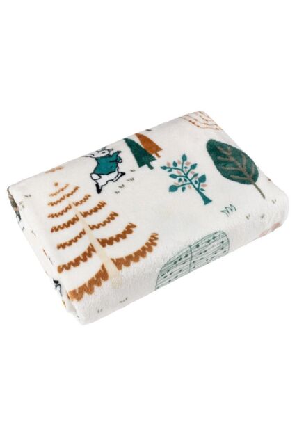 Peter Rabbit™ Scandi Woods Kids Printed Fleece Throw by Debenhams ...