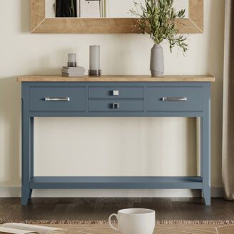 Signature Blue Console Table by Debenhams | ufurnish.com