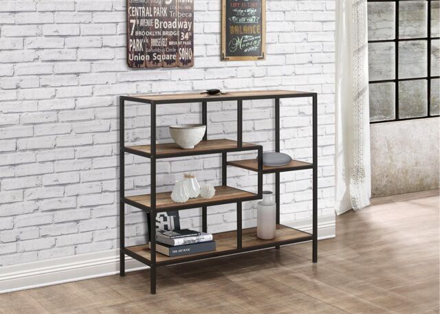 Photo inspiration: Fresh Look at Industrial Shelving Unit Birlea Urban Chic Bookcase Shelves Wood Metal