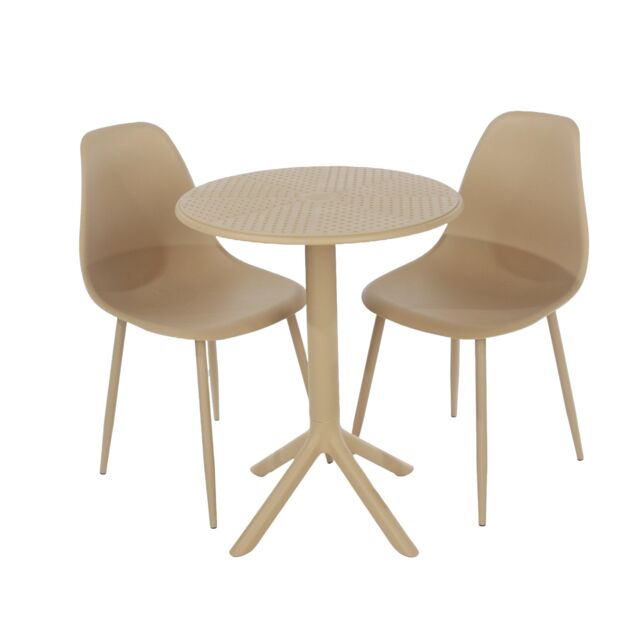 Rimini Cala Table and Two Chair Outdoor Bistro Set by Debenhams ...