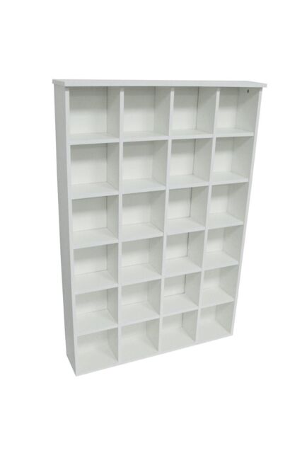 Pigeon Hole 480 Cd 312 Dvd Blu ray Media Cubby Storage Shelves Pigeon Hole 480 Cd 312 Dvd Blu ray Media Cubby Storage Shelves