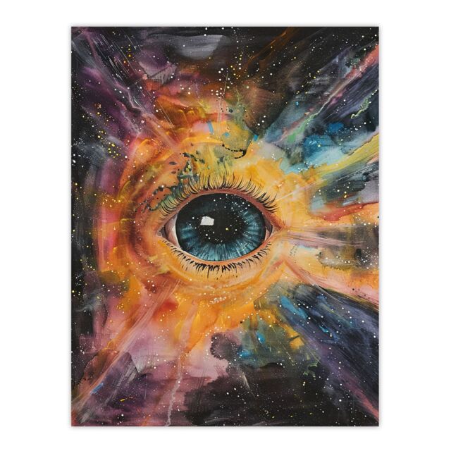 "Artery8 The Eye of God Universe Starscape Concept Art Wall Art Print ...