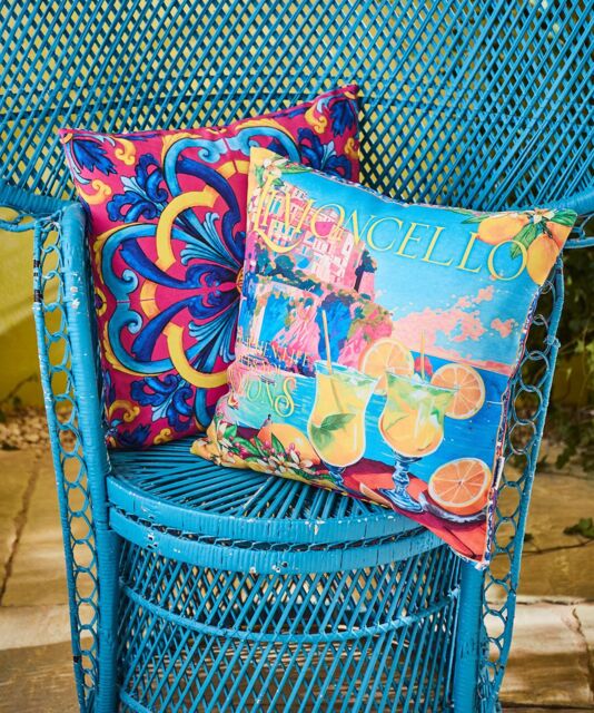 Libella Citron Outdoor Cushion