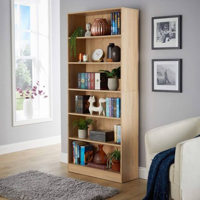 home-source-bookcase-display-shelf-freestanding-book-storage-unit-home