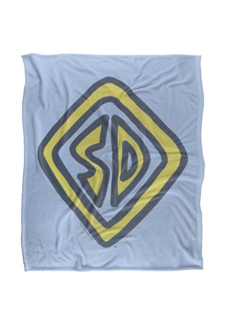 SCOOBY DOO! Kuscheldecke 152x127cm - Ultraweiche Mikrofaser-Decke