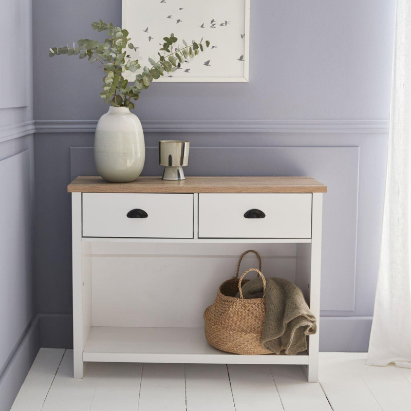 97cm Farmhouse-style Console Table by Debenhams | ufurnish.com