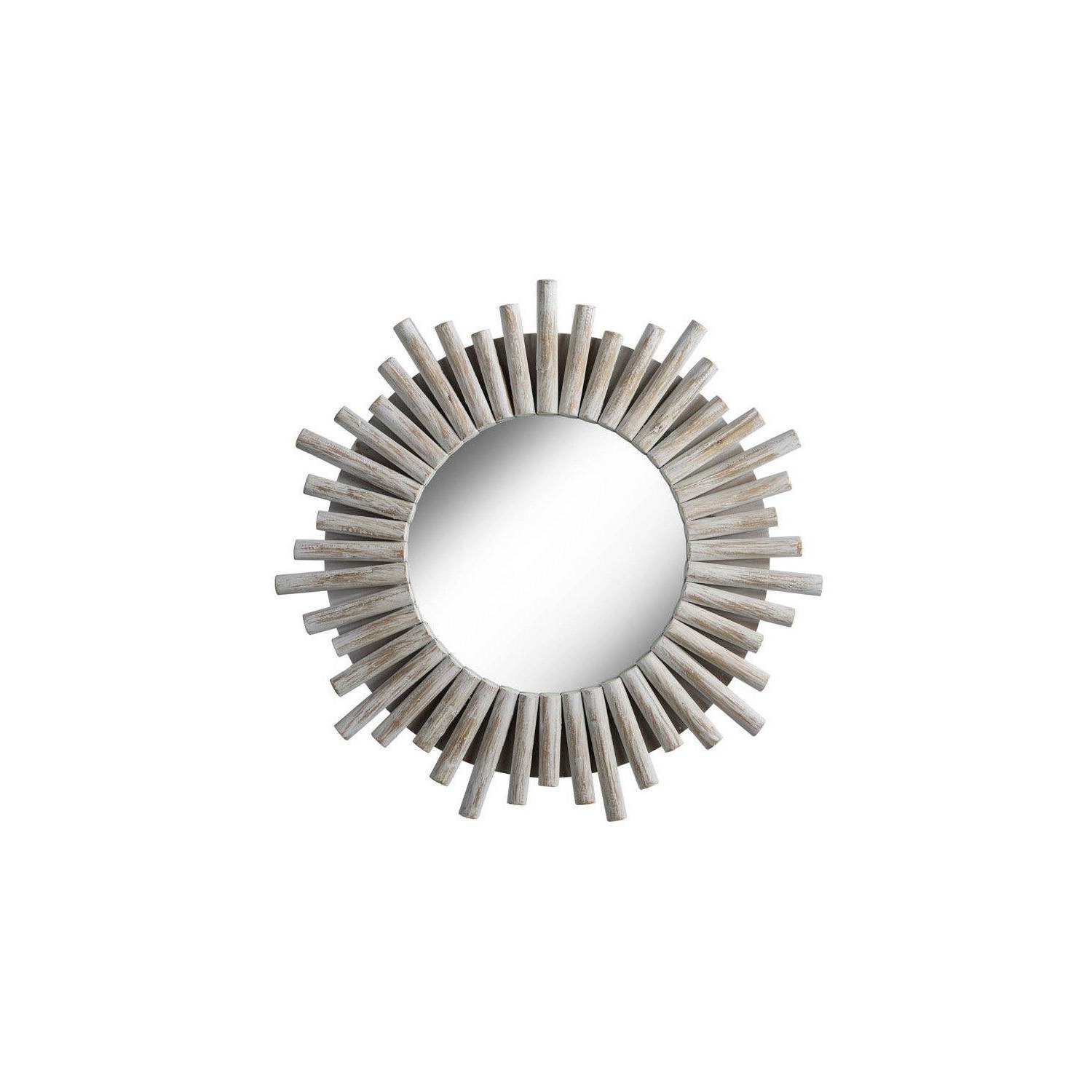 Colman Large 75cm Sunburst Hanging Round Wall Mirror by Debenhams | ufurnish.com
