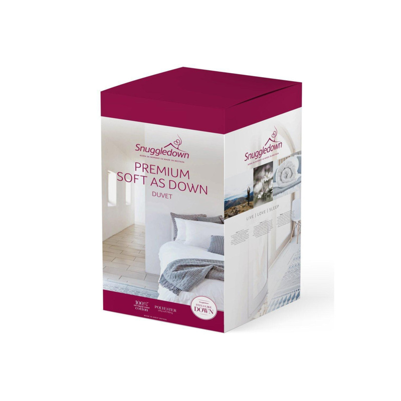 Premium Soft As Down Duvet 13.5 Tog Winter Duvet by Debenhams