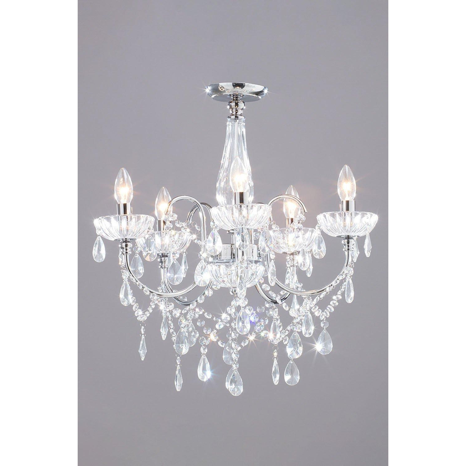 Edith Flush Ceiling Light by Debenhams