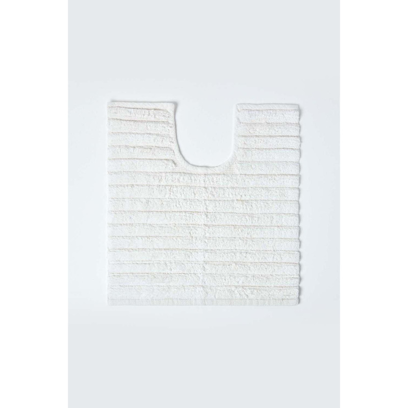 Ribbed Cotton Spa Style Pedestal Mat by Debenhams