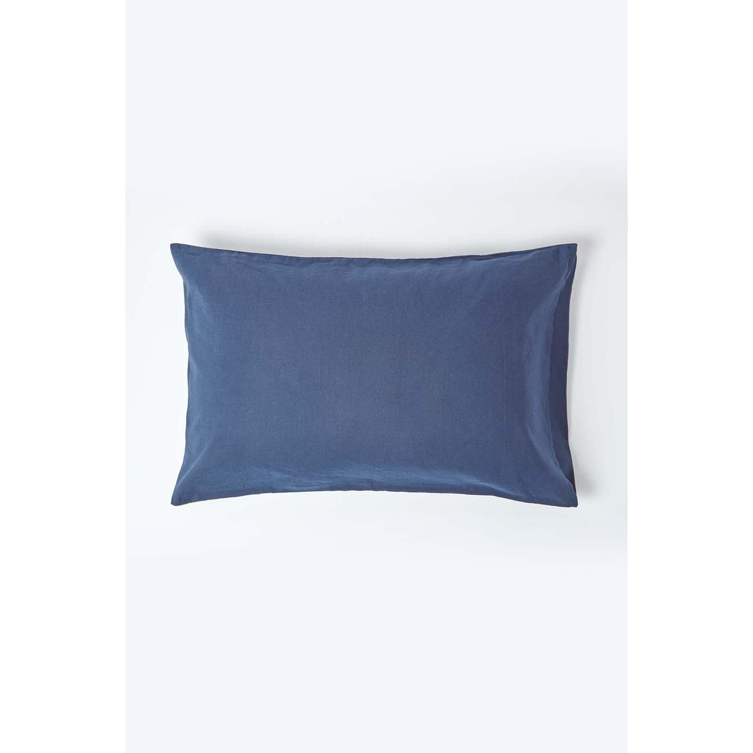 Linen Housewife Pillowcase, King by Debenhams
