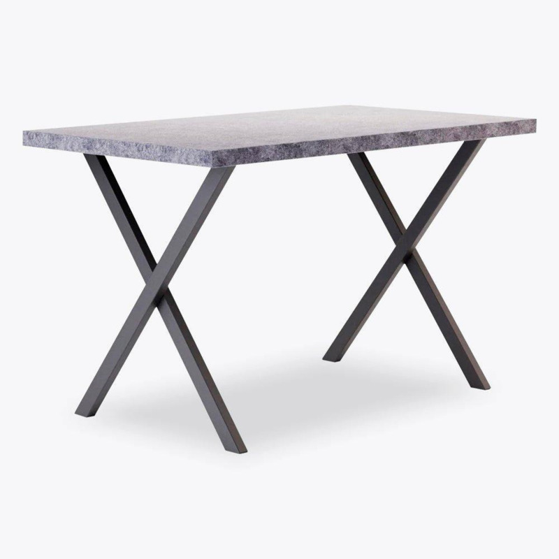 Truro Small Concrete Effect Dining Table by Debenhams | ufurnish.com