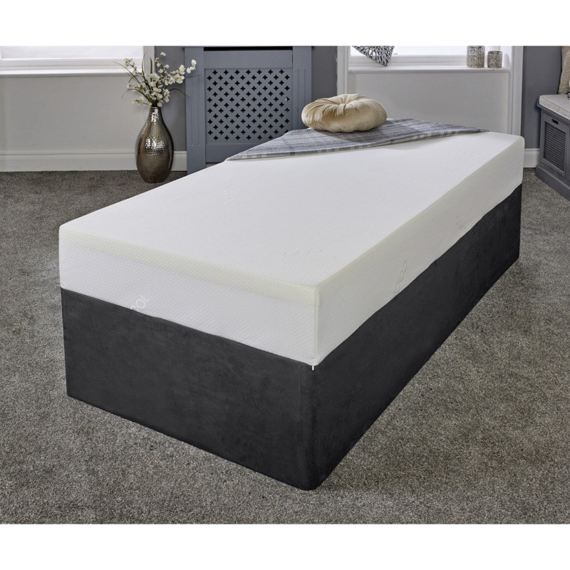 Memory Foam All Foam Mattress with Coolflex Zip Cover by Debenhams