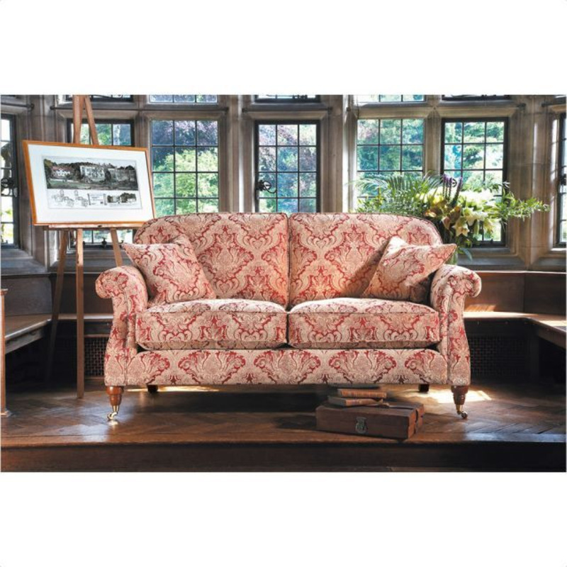 Parker Knoll Westbury Sofa, Leather, Striped by Downtown