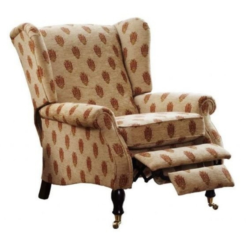 Parker Knoll York Chair Recliner Fabric Grade B, Leather by