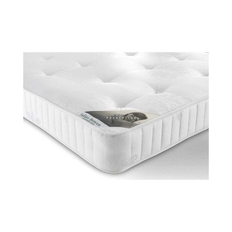 Julian Bowen Elite Pocket 1000 Mattress King, Damask by Downtown