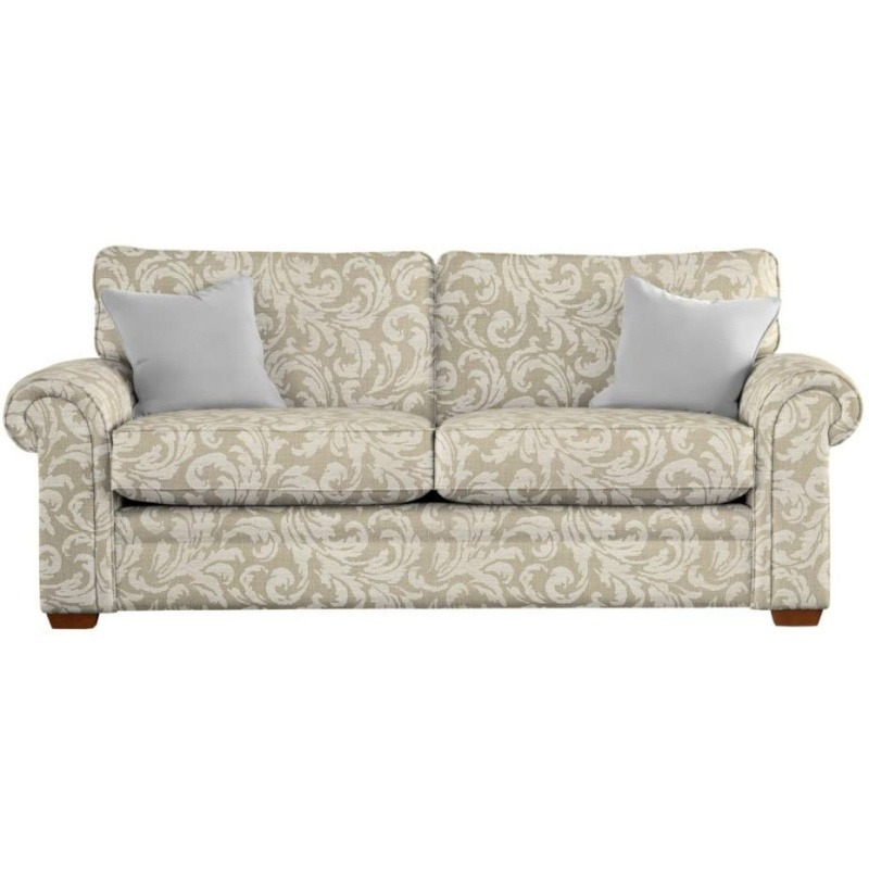 Parker Knoll Amersham Formal Back Sofa Large Leather by Downtown