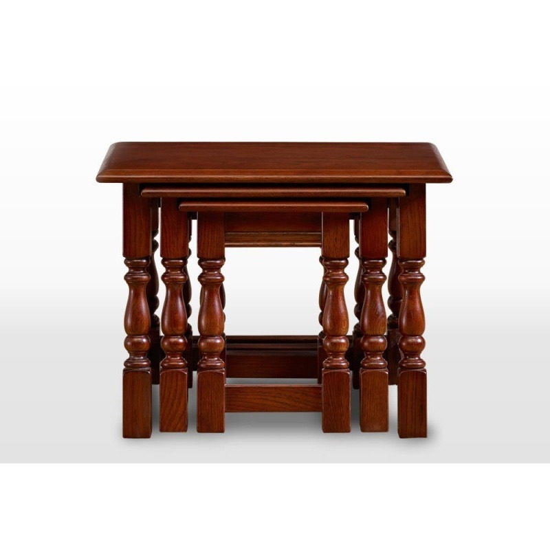 Wood Bros Old Charm Nest Of Tables OC1494 Traditional Finish by