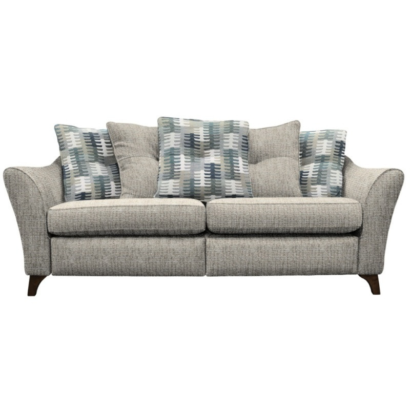 G Plan Hatton Pillow Back Sofa 2 Seater Fabric Grade C, Denim by
