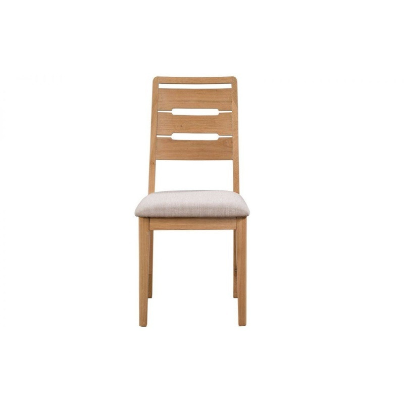 Julian Bowen Curve Oak Dining Chair by Downtown