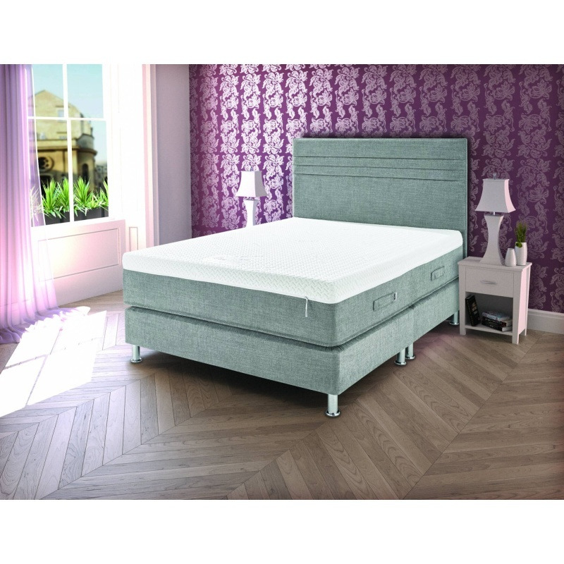 Kaymed Levitate Gold 2000 Pocket Sprung Divan Base Set With Legs 90cm